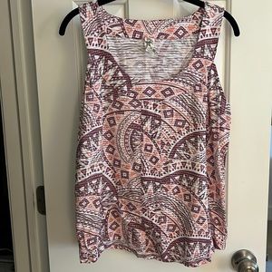 Aventura Aztec Print Tank Top